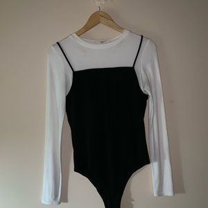 honey punch layered bodysuit